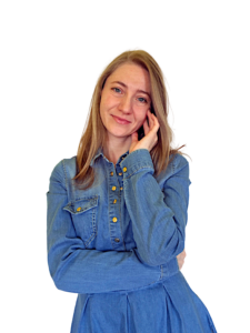 Copywriter - grafika do tekstu. Na obrazku: Natalia Wilk - copywriter.